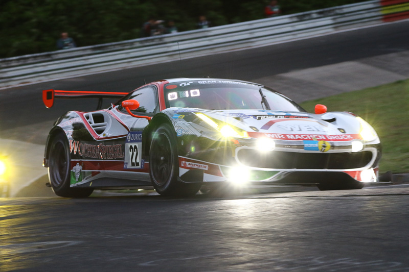 Wochenspiegel Team Monschau（22号車）のFerrari 488 GT3