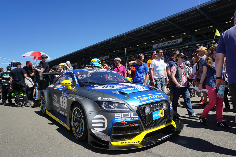 SP 3Tクラスのトップ、LMS Engineeringの89号車「Audi TTRS2」