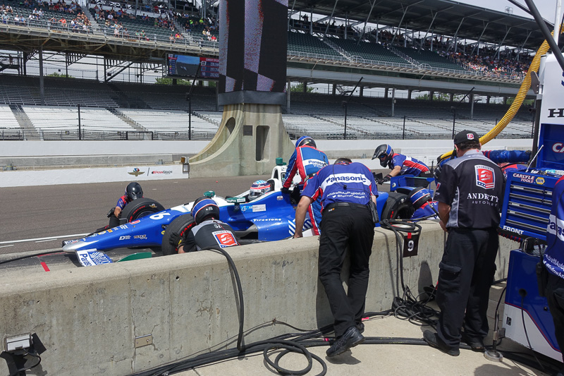 予選4位の26号車 佐藤琢磨選手