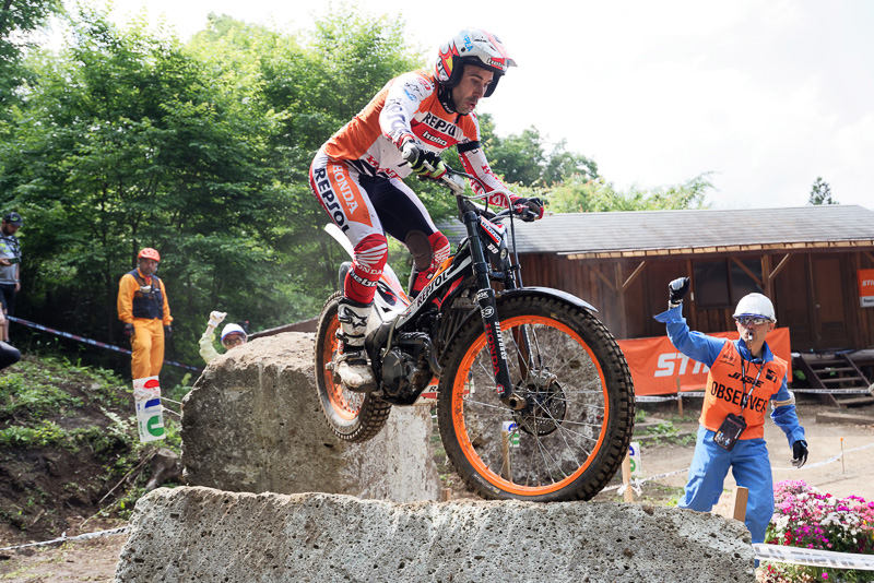 圧巻の走りを見せたボウ選手