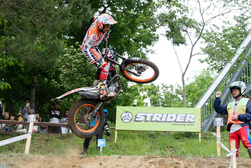 圧巻の走りを見せたボウ選手