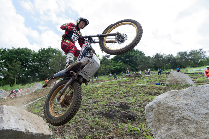 週末の間、なかなか調子を上げられなかった小川選手