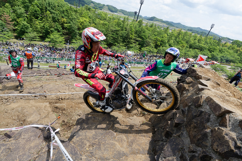 週末の間、なかなか調子を上げられなかった小川選手