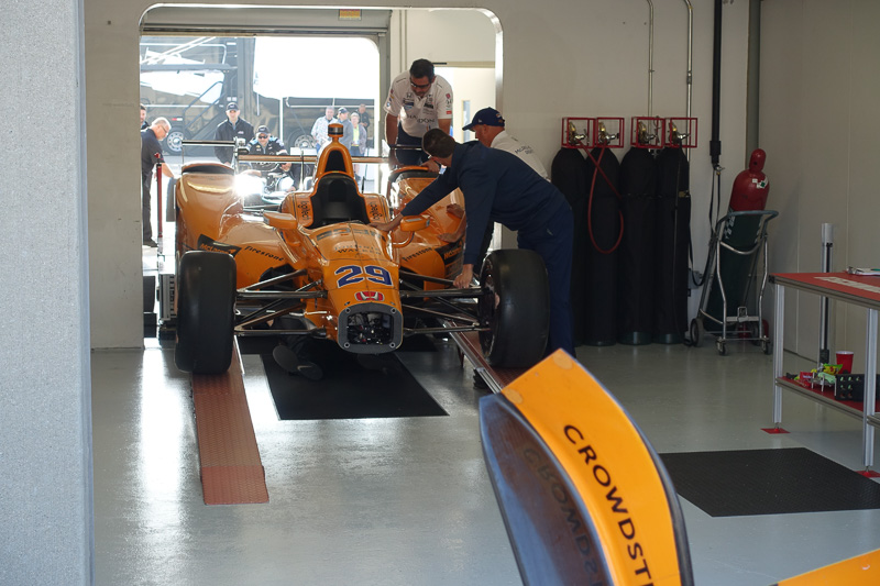 2度のF1ワールドチャンピオンの参戦だけに現地でも大きな話題となっていた