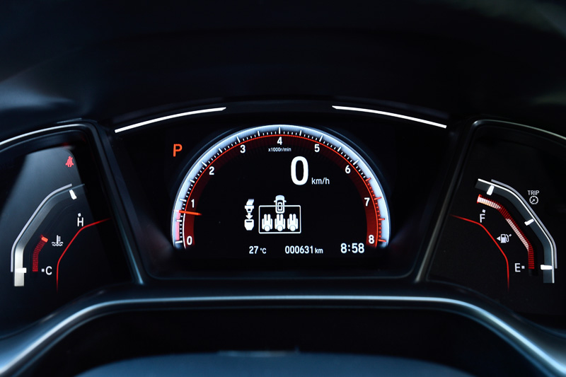 シビック セダンのインテリア