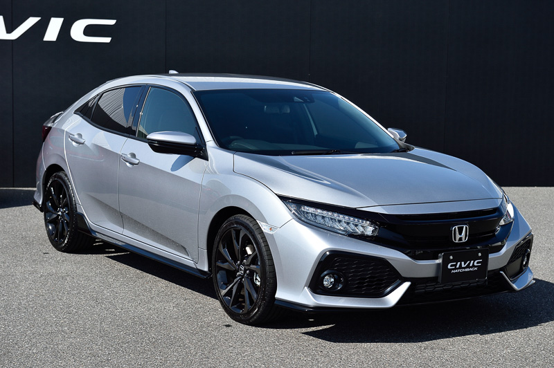 シビック ハッチバック（写真はすべてプロトタイプのもの）