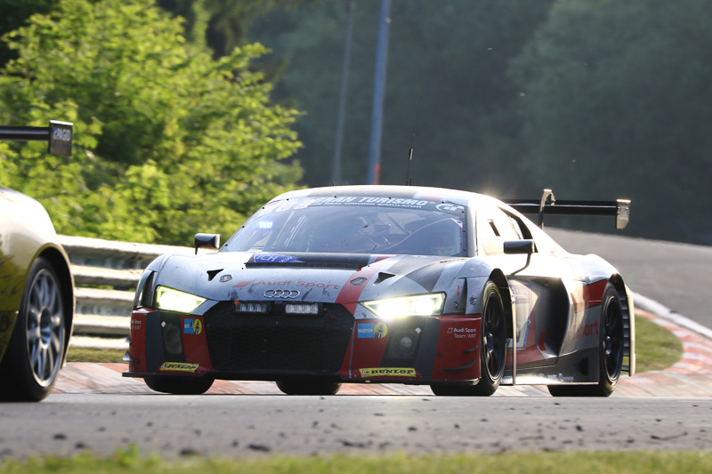 9号車「Audi R8 LMS」