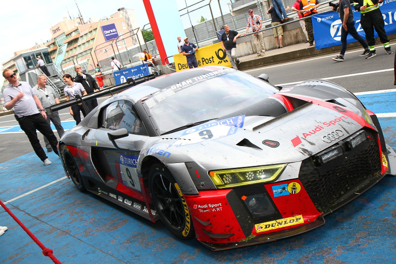 9号車「Audi R8 LMS」