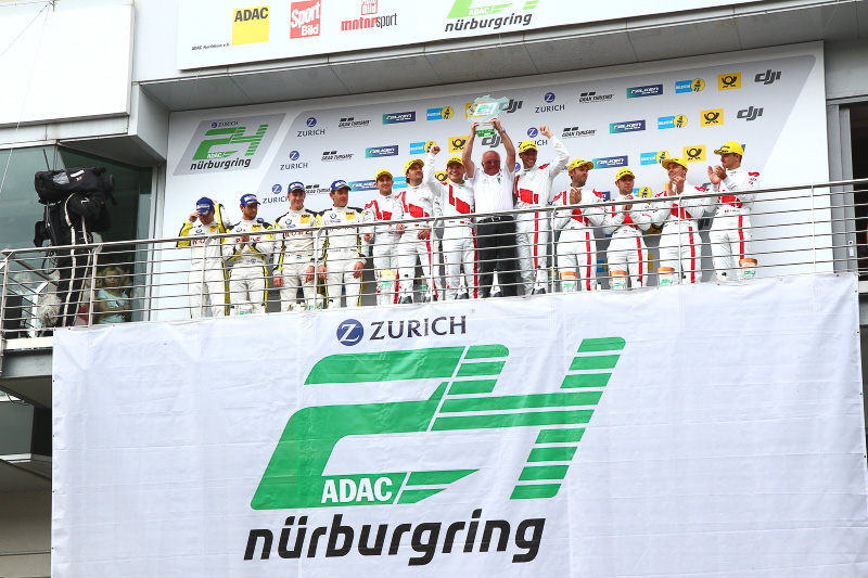 24時間を走り切った上位ドライバー