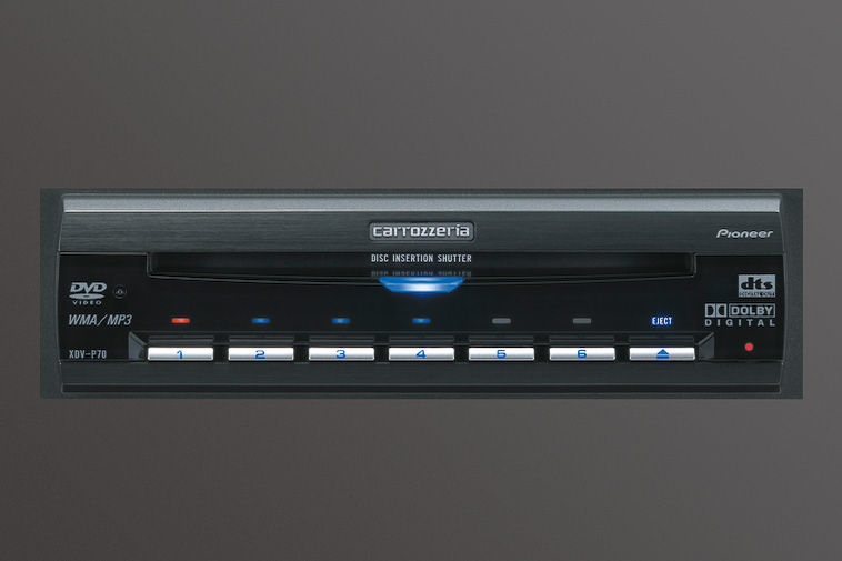 後席専用DVDマルチプレーヤー