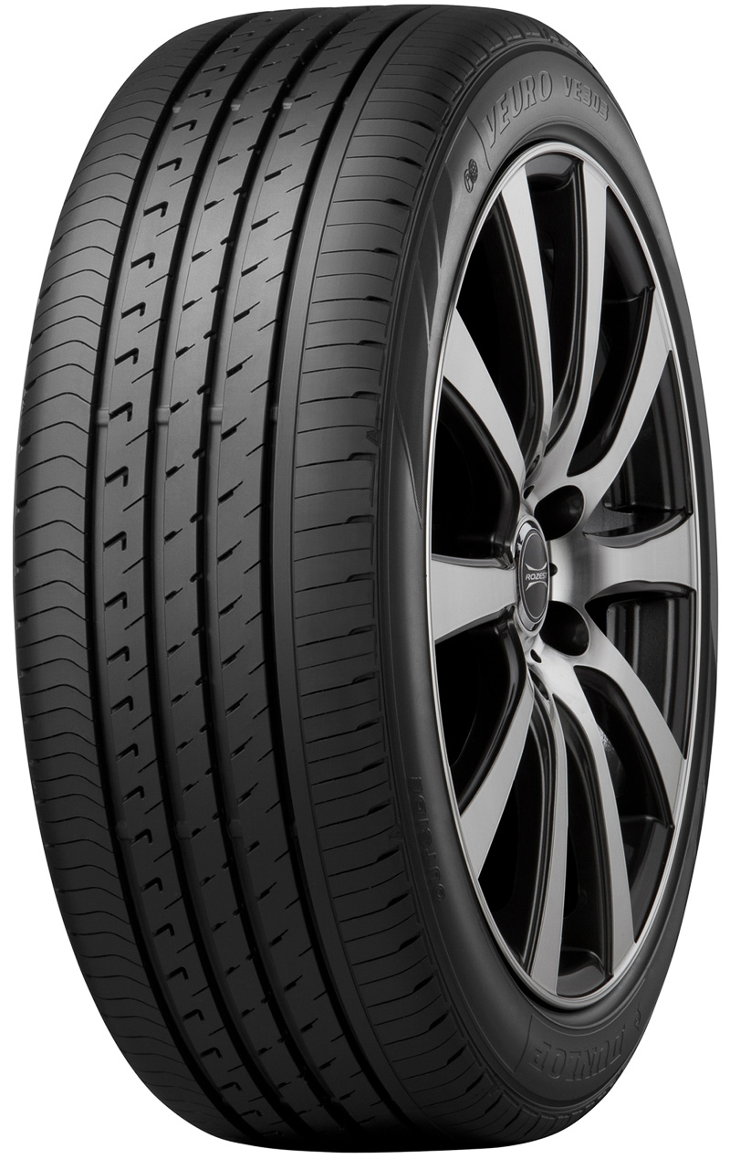 低燃費タイヤの「LE MANS V」（左）やプレミアムコンフォートタイヤ「VEURO VE303」（右）などでもサイレントコアを採用