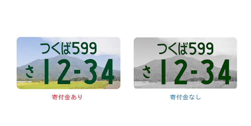 「地方版図柄入りナンバープレート」のイメージ