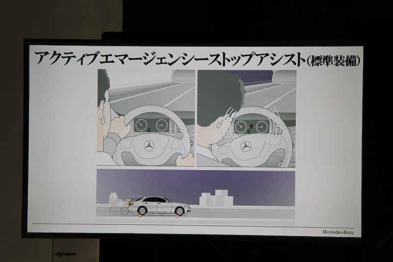 新型Eクラス クーペのプレゼンテーション資料