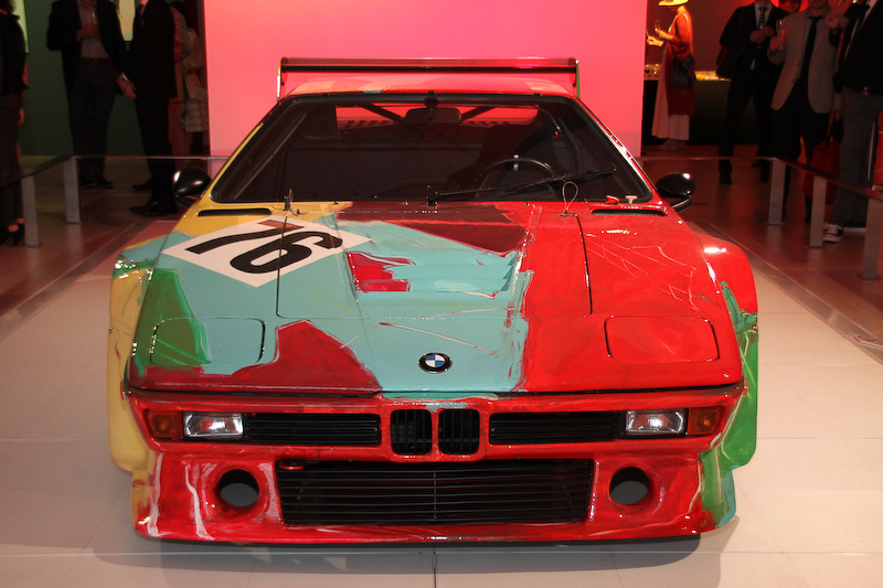 アンディ・ウォーホル氏による世界に1台しかない「BMW ART CAR（BMW M1）」