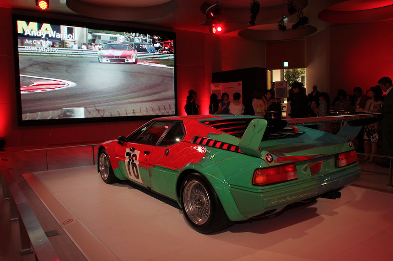 アンディ・ウォーホル氏による世界に1台しかない「BMW ART CAR（BMW M1）」