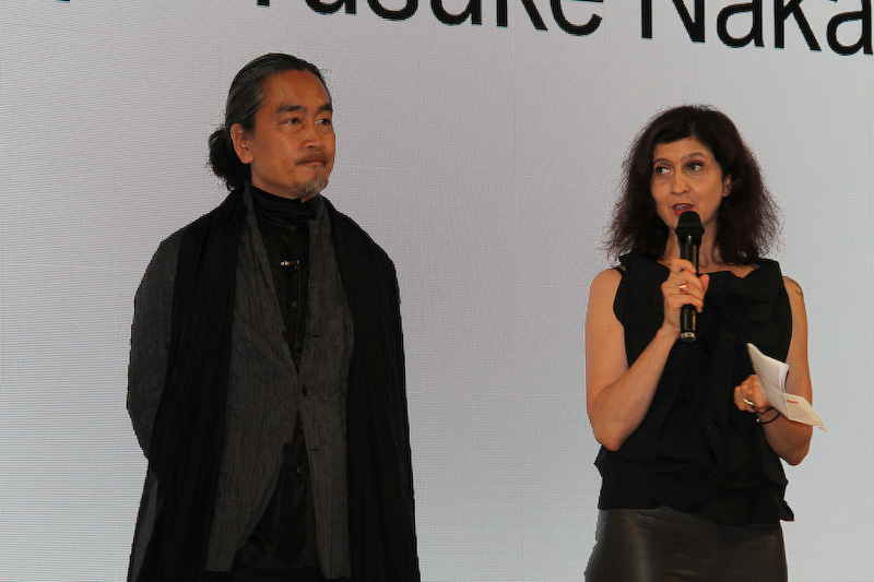 KYOTOGRAPHIEの共同創設者/共同代表のルシール・レイボーズ氏（右）と仲西祐介氏（左）