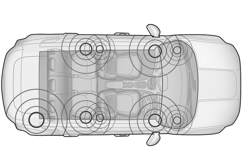 レネゲード専用にチューニングされた高音質スピーカー「Beats Audio」を搭載