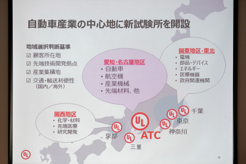 自動車関連メーカー、サプライヤーが集まる愛知県にATCを新設
