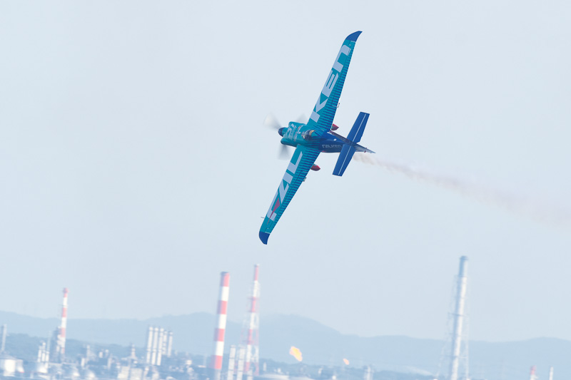 54秒933で予選4位となった室屋義秀選手（No.31 チーム ファルケン）