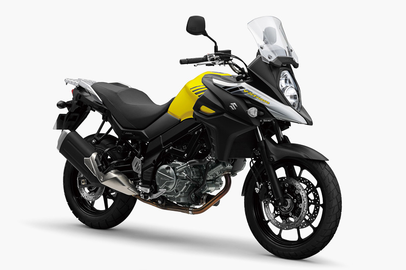 「V-Strom 650 ABS」の「チャンピオンイエローNo.2」