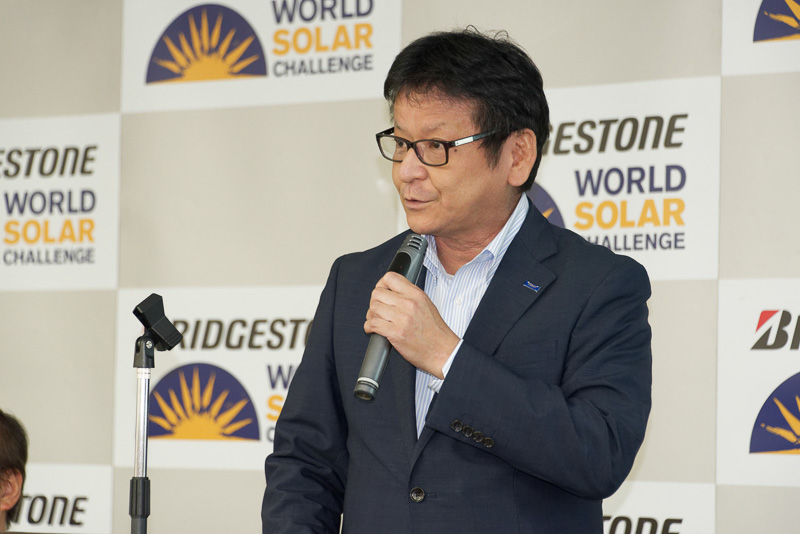 東レ株式会社 産業材料事業部長 奥村勇吾氏