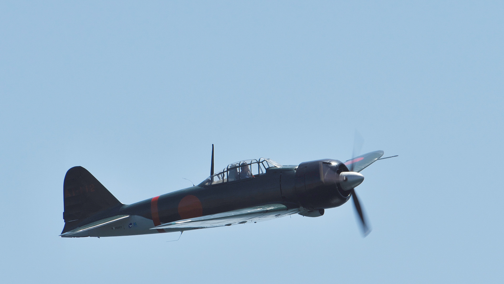 6月4日の飛行。12時30分ごろ