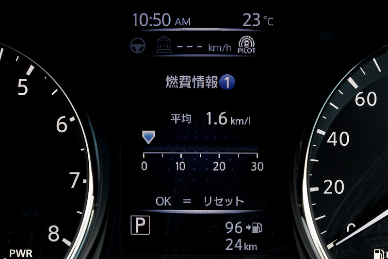 アドバンスドドライブアシストディスプレイの各種表示内容