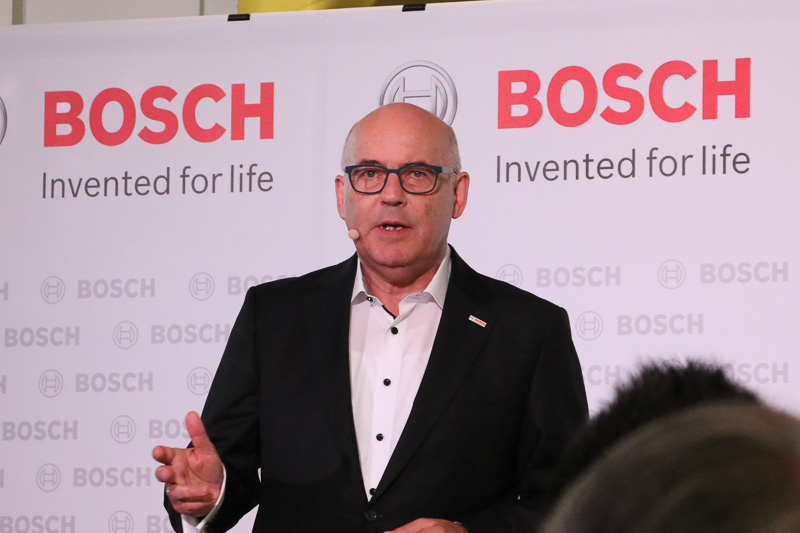 ボッシュ株式会社 代表取締役社長 ウド・ヴォルツ氏