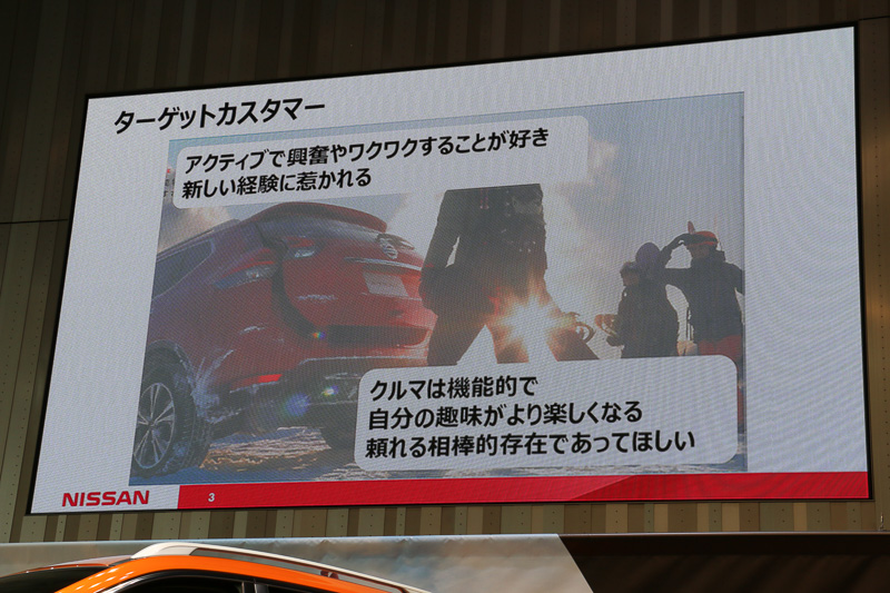 アクティブな“エクストリーマー”が販売のターゲット