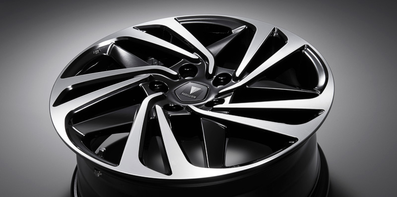 17 インチアルミホイールセット「SpinAirIV」：12万4200円