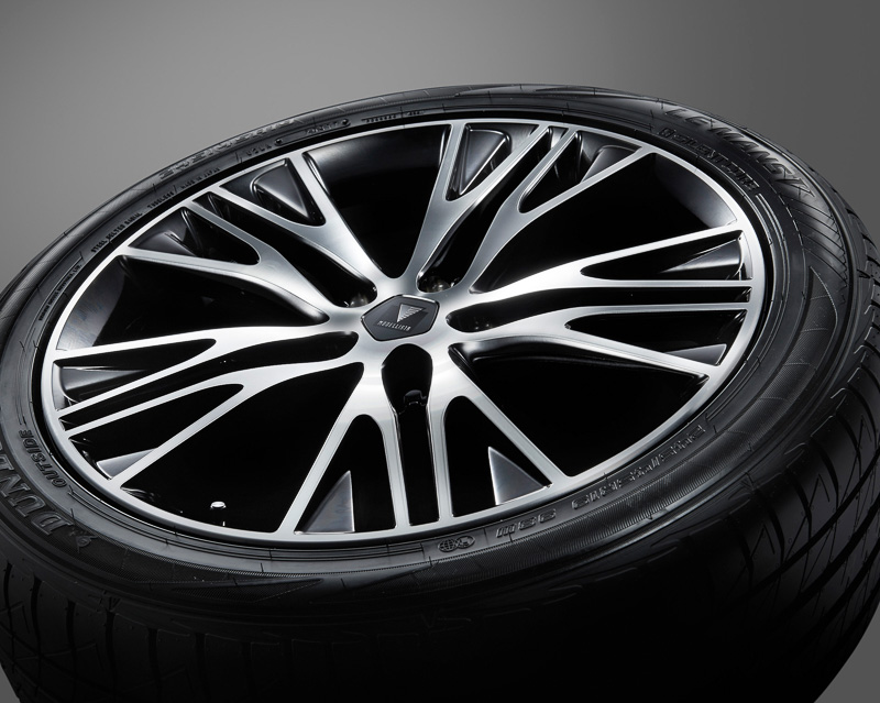 19インチアルミホイール「WingDancerIV」＆タイヤセット（ロックナット付）：34万5600円