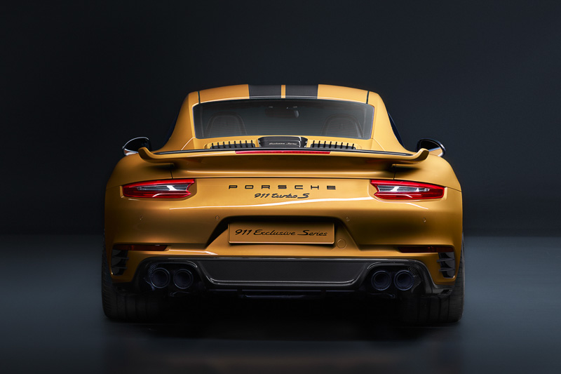 エクスクルーシブシリーズのエクステリア。ボディカラーはゴールデンイエローメタリック以外のカラーも用意されているとのこと