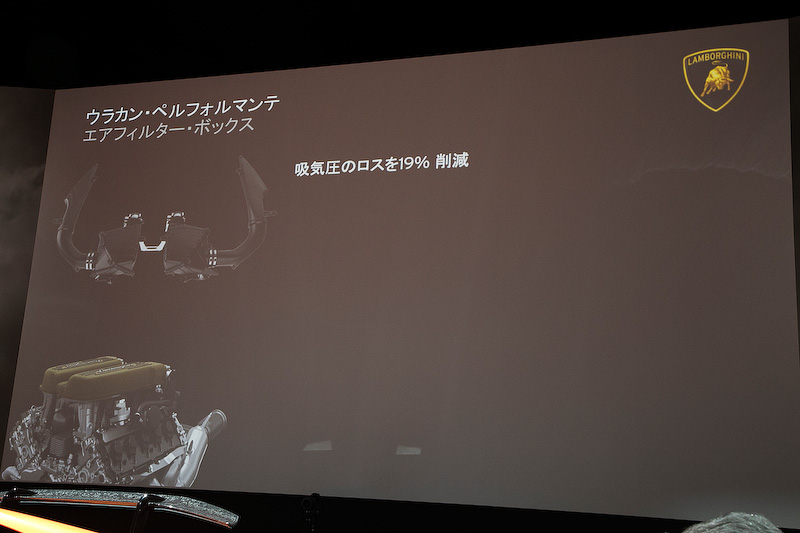 補機類の変更について。吸排気とも形状の見直しによりロスを軽減