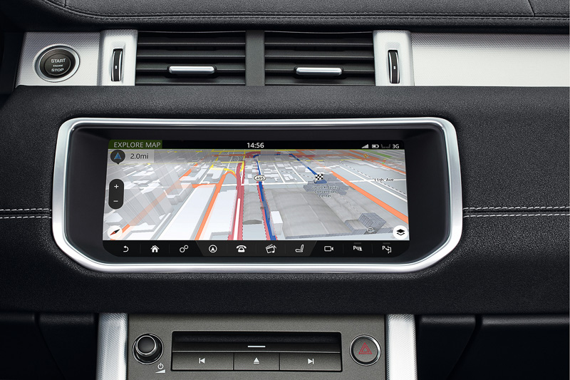 直感的なタッチ操作を可能にするインフォテインメント・システム「InControl Touch Pro」