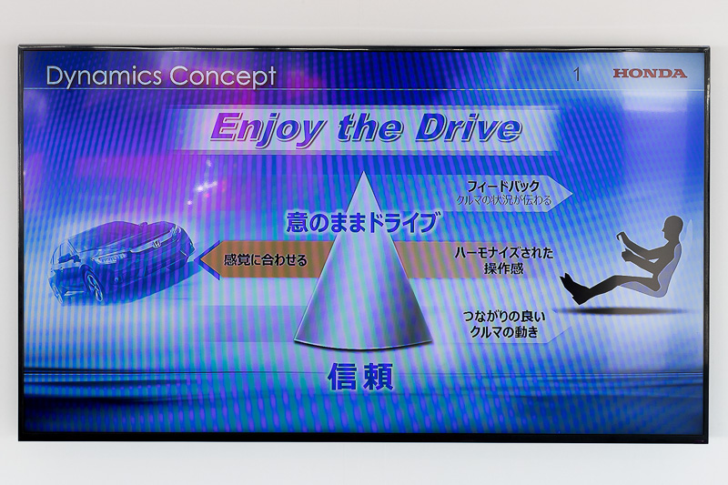 クルマの運転を“意のまま”と感じさせるコンセプトイメージ
