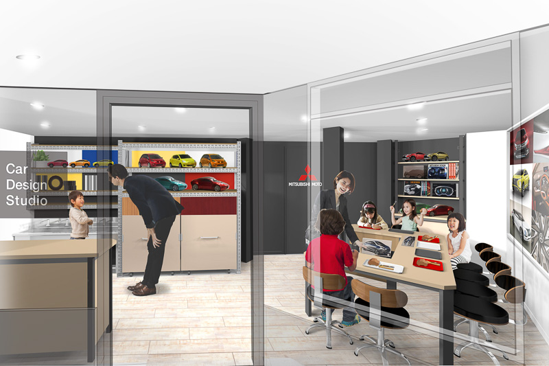 リニューアル後の「カーデザインスタジオ」のイメージ図