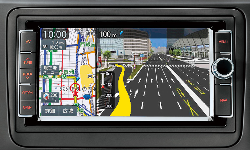 シャランに特別装備されるインフォテイメントシステム「716DCW」