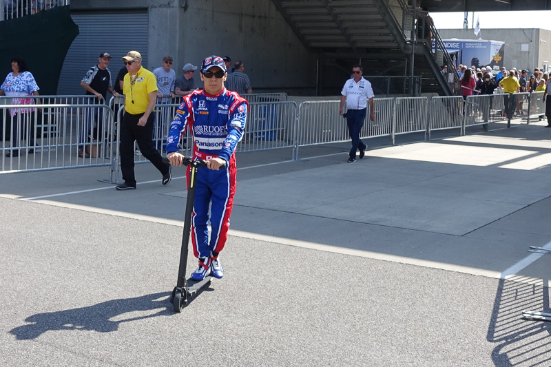 世界三大レース「インディ500」を日本人として初優勝した佐藤琢磨選手