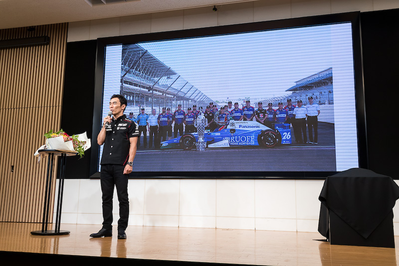 ホンダやスポンサー、ファンに「感謝の気持ちでいっぱいです」とコメント
