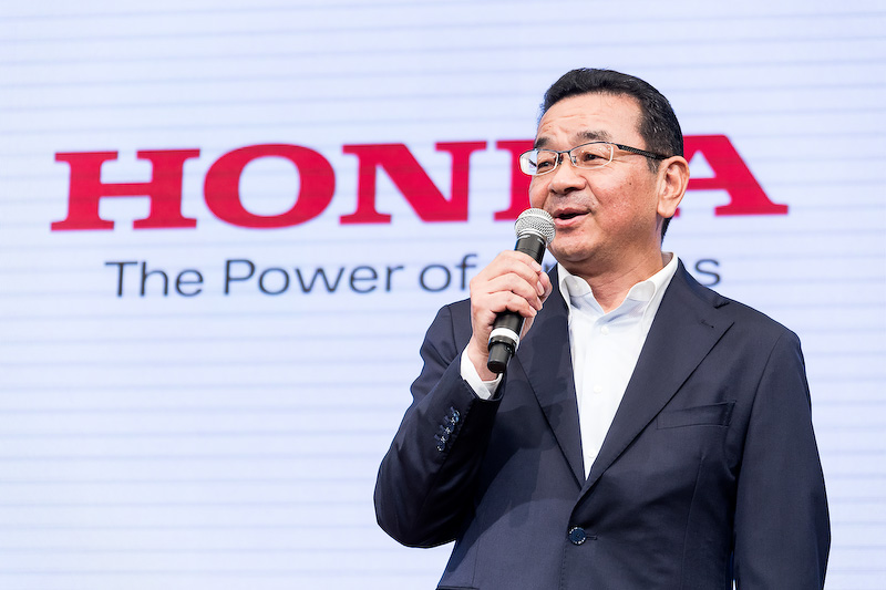 本田技研工業 代表取締役社長 社長執行役員 八郷隆弘氏