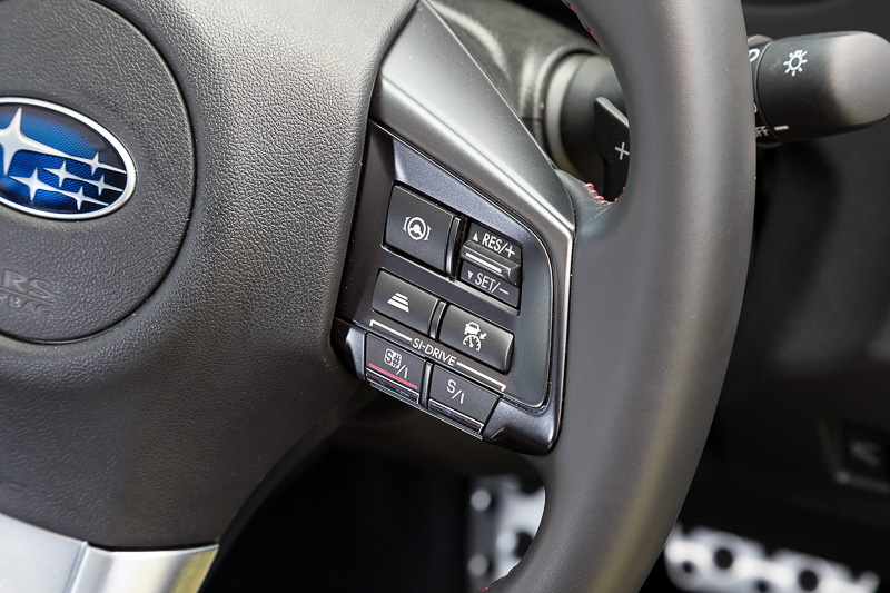 改良型レヴォーグのインテリア