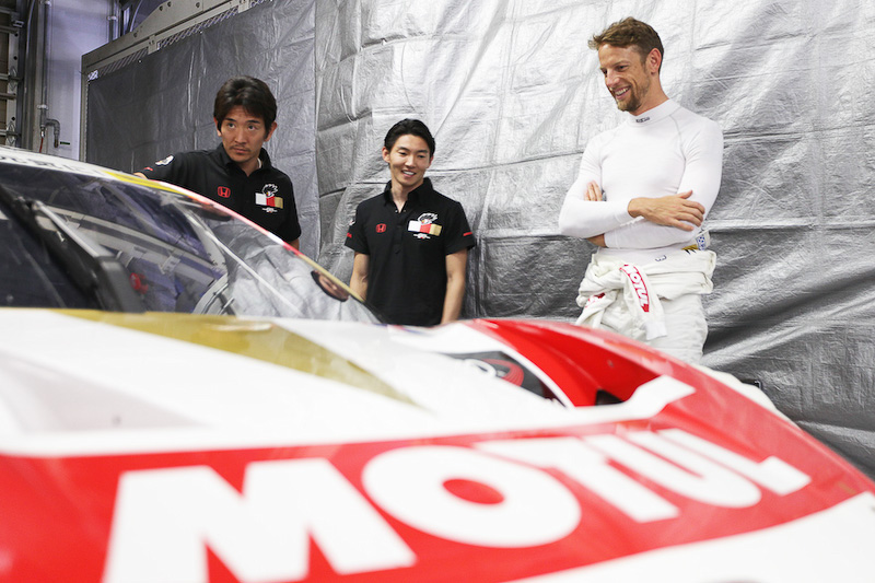 6月6日に鈴鹿サーキットで行なわれたSUPER GTタイヤテストのようす