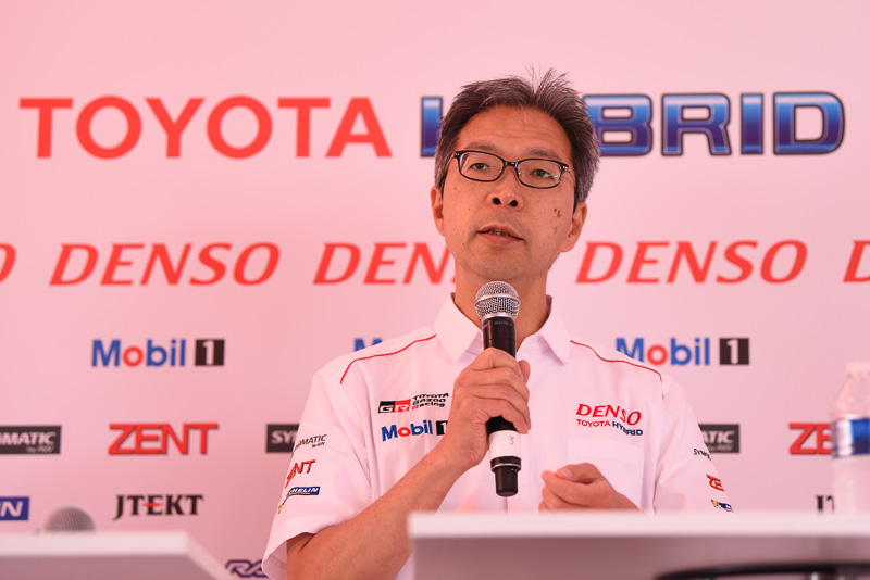 トヨタ自動車株式会社 TOYOTA GAZOO Racing代表 佐藤俊男氏