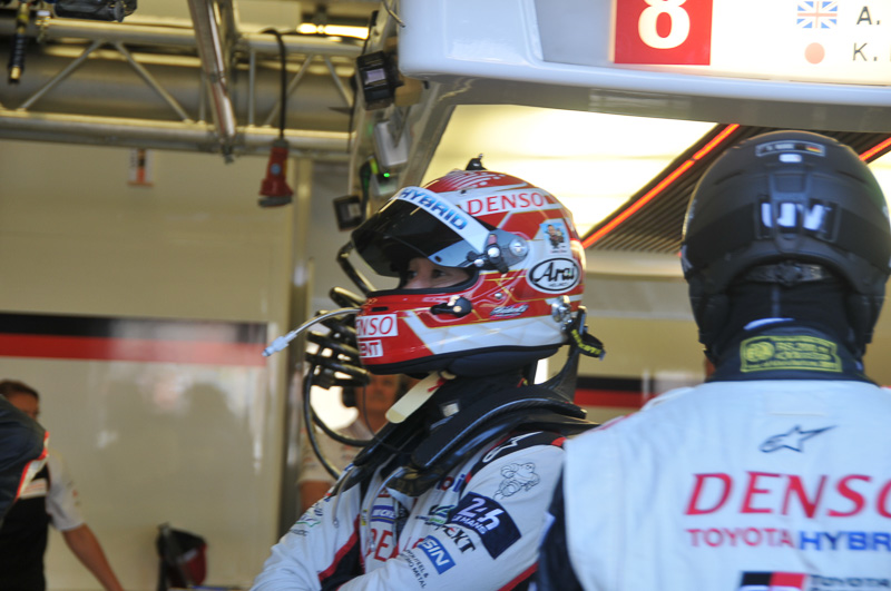 8号車 トヨタ TS050 HYBRIDは中嶋一貴選手のドライブでトップタイムをマーク