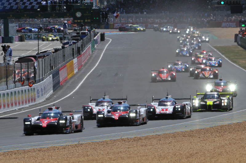 15時（現地時間）にル・マン24時間レースのスタートが切られた
