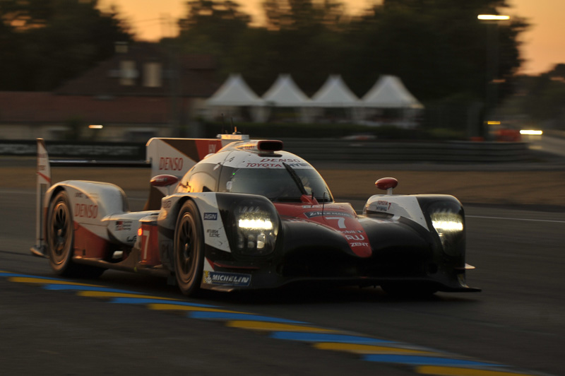 トップを走り続ける7号車 トヨタ TS050 HYBRID