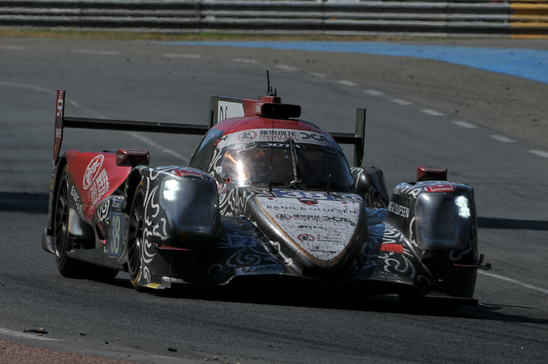 LMP2クラス1位、総合2位に入った38号車 オレカ07・ギブソン（ホー・ピン・タン/トーマス・ルーレント/オリバー・ジャービス組）