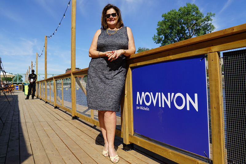 ミシュランのブランドコミュニケーションを担当するClaire DORLAND CLAUZEL氏