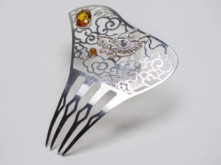 雲龍 束髪かんざし（居野家 華枝氏）：最低入札価格12万円