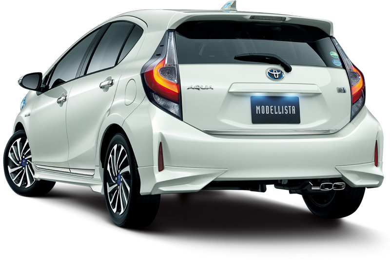 MODELLISTA エアロキット（フロントスポイラー＋サイドスカート＋リアスパッツ）：塗装済は9万7200円、素地は7万9922円